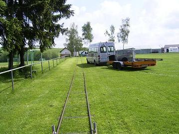 Die Bahn im Aufbau
