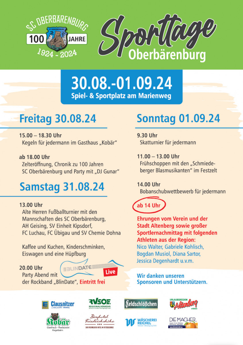 100 Jahre Sportclub